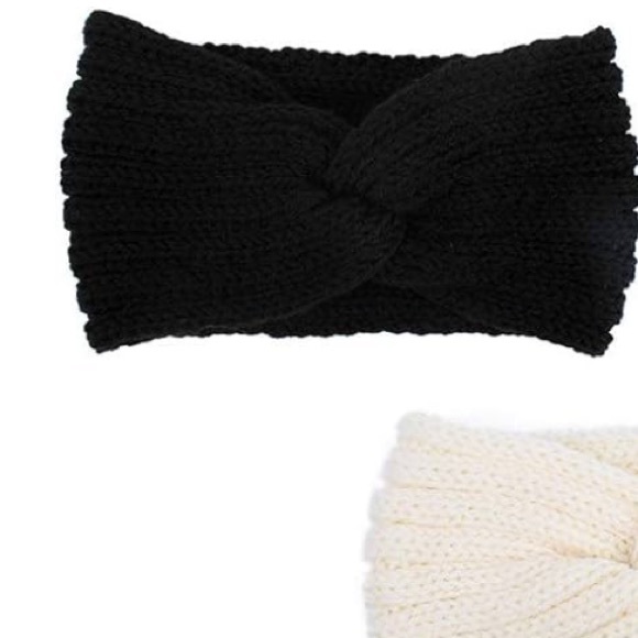 🆕KEEP ME WARM & COZY THICK KNIT HEADBAND•MIDNIGHT BLACK•NWT - Picture 2 of 11